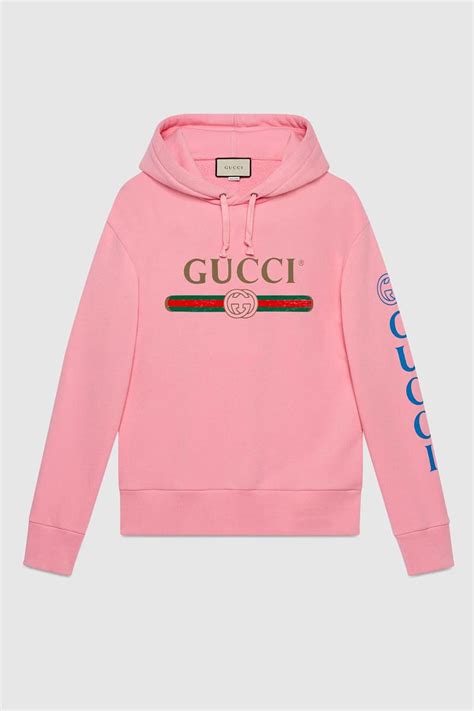 pink gucci shirt|pink gucci hoodie.